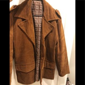 Vintage English Squire Corduroy Jacket